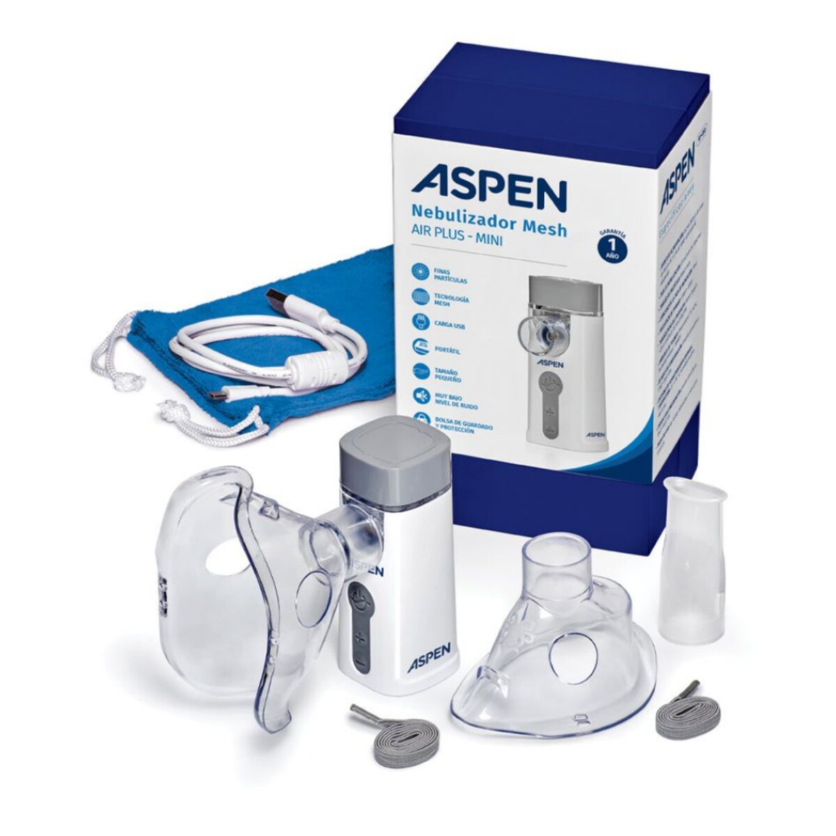 NEBULIZADOR ASPEN MESH AIR PLUS