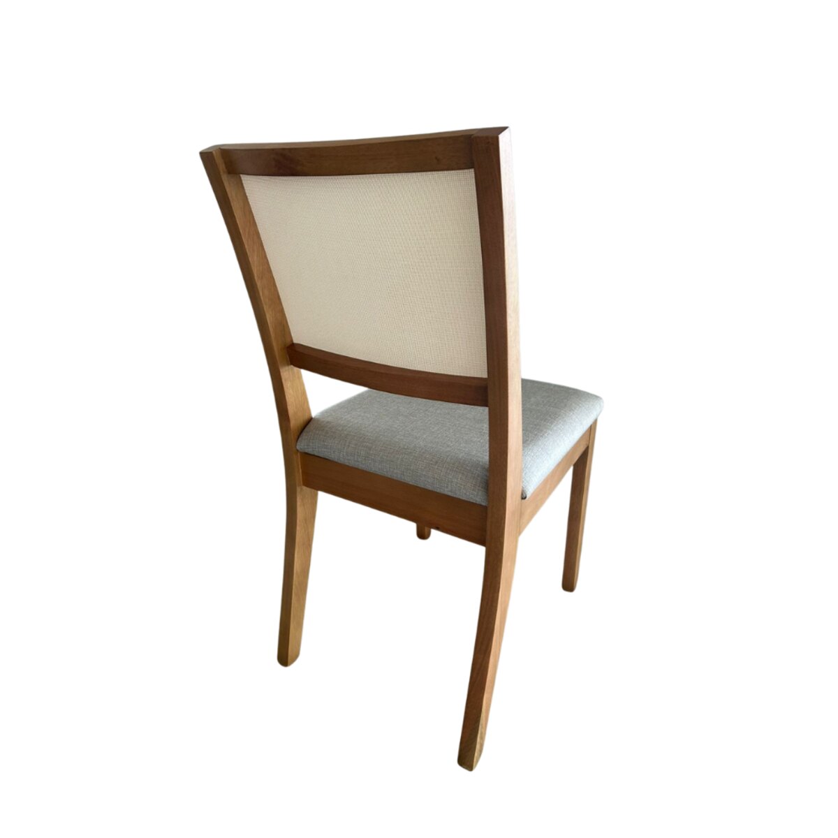 SILLA COMEDOR MADERA MACIZA PACK X2 BEIGE-2