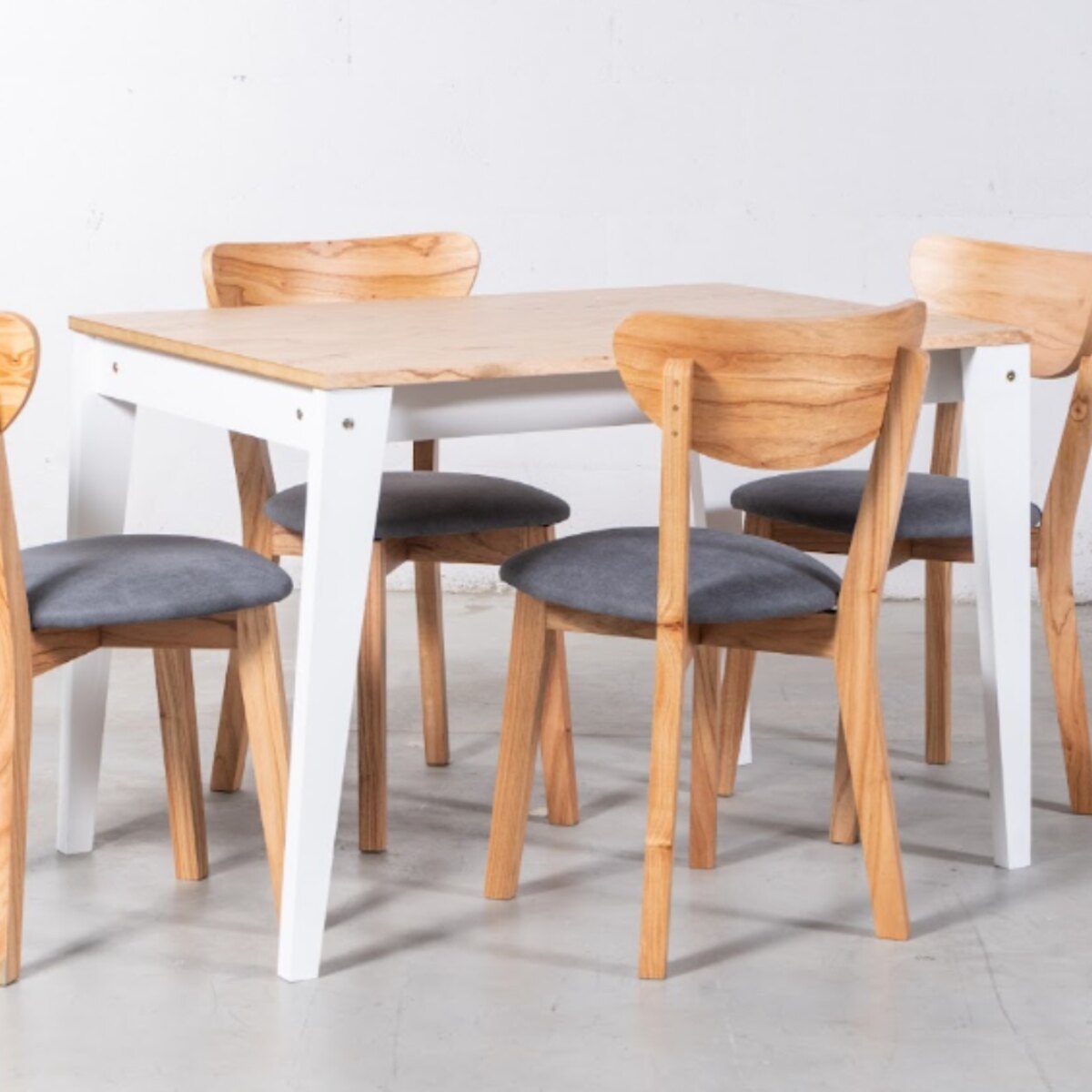 MESA NORDICA 150 BLANCA T/NAT
