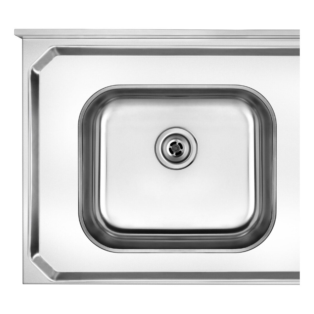 BACHA ACERO INOXIDABLE INOXSUL IZQUIERDA120X53 LISA-2