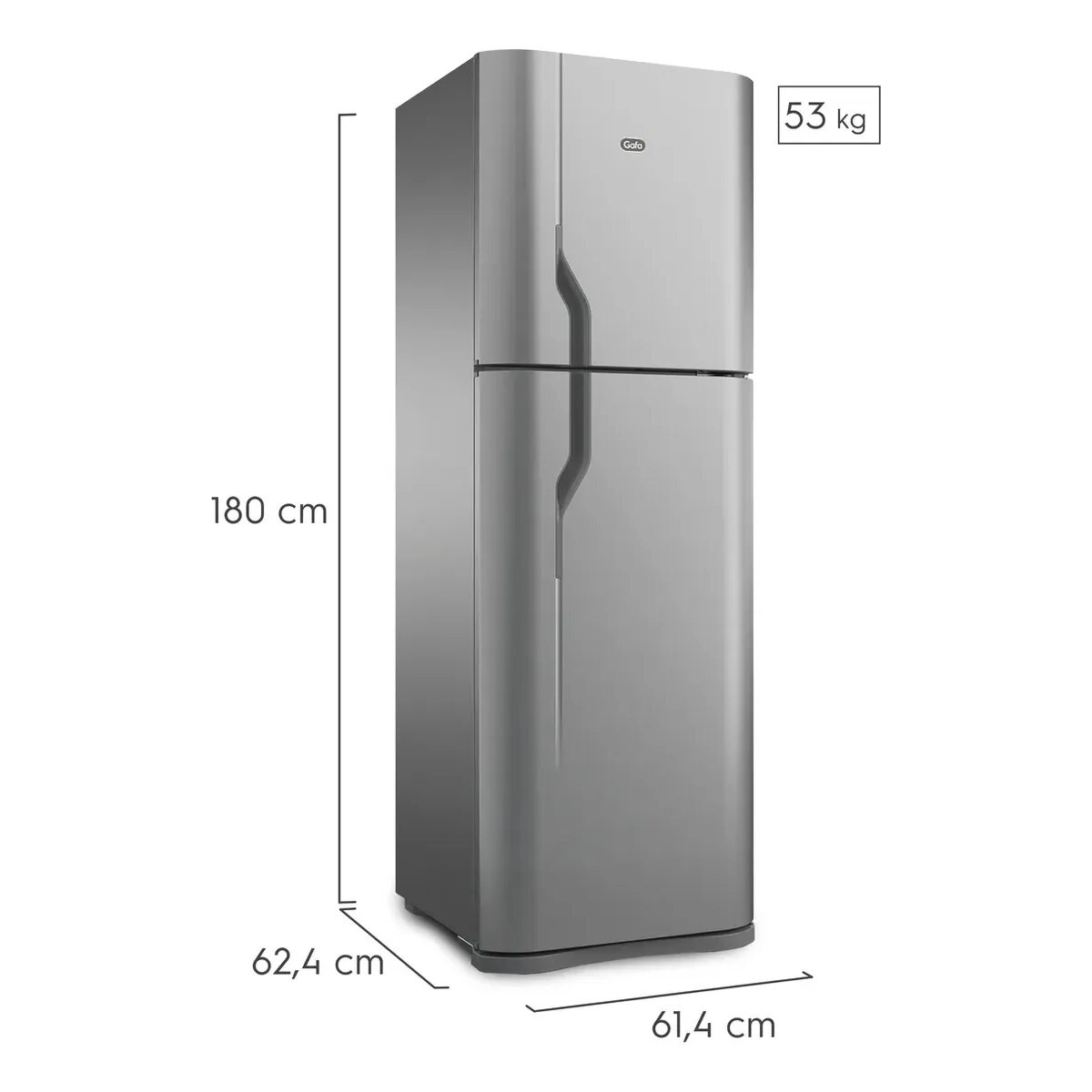 HELADERA GAFA HGF388AFP 374 LTS-2