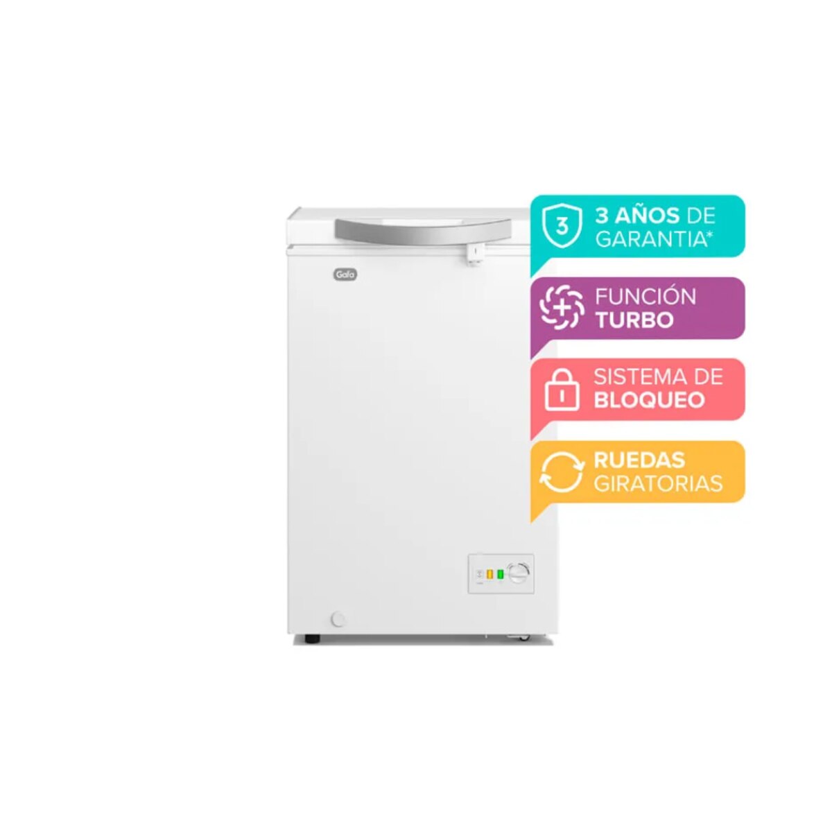 FREEZER VERTICAL GAFA FGHF100B-S 100LTS-4