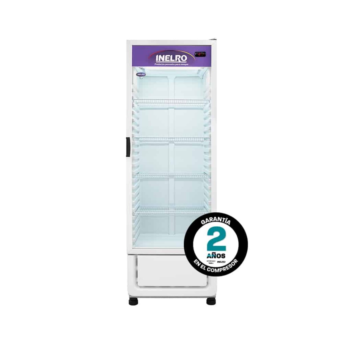 Inelro MT-17NG heladera expositora vertical 460L-1