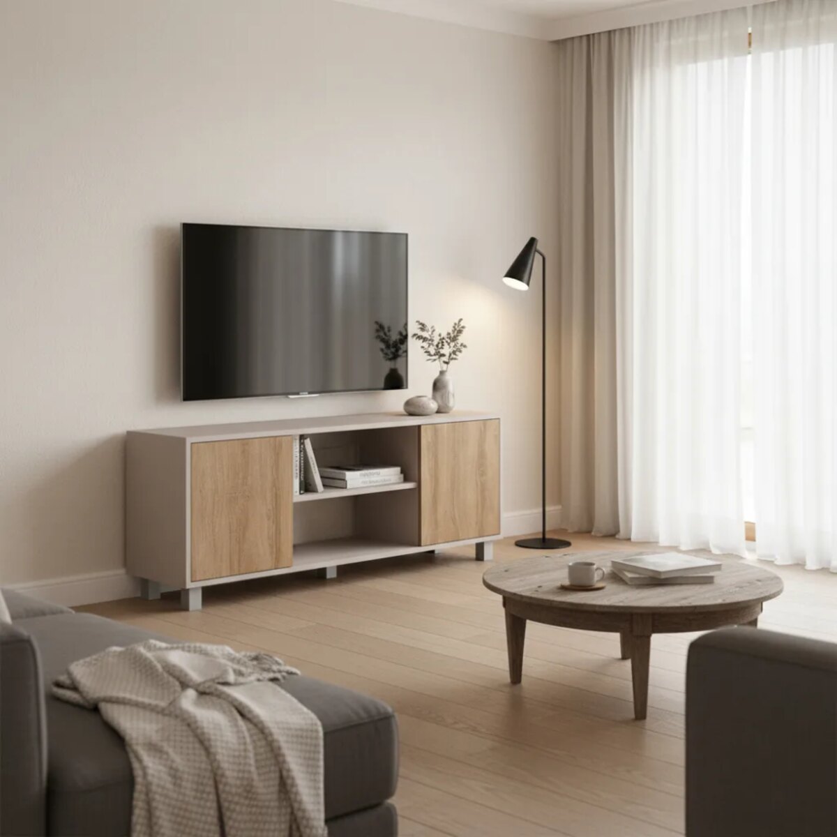 RACK TV 50" LUKA FENDI/MIEL 3024-4