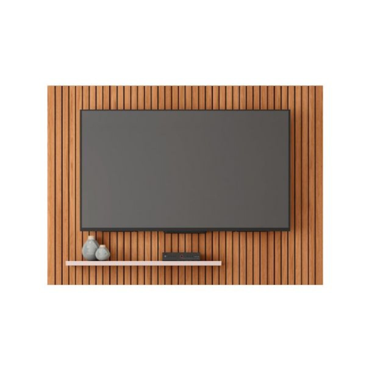 PANEL RACK TV AEGON 1,8 FREIJO WHITE 180CM