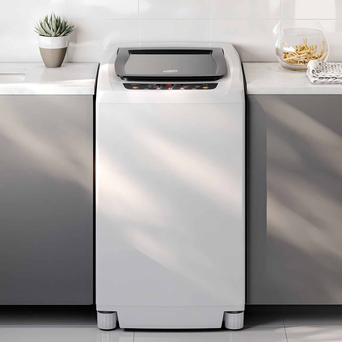 Lavarropas automático Gafa FuzzyFit blanco 7kg 220 V-4