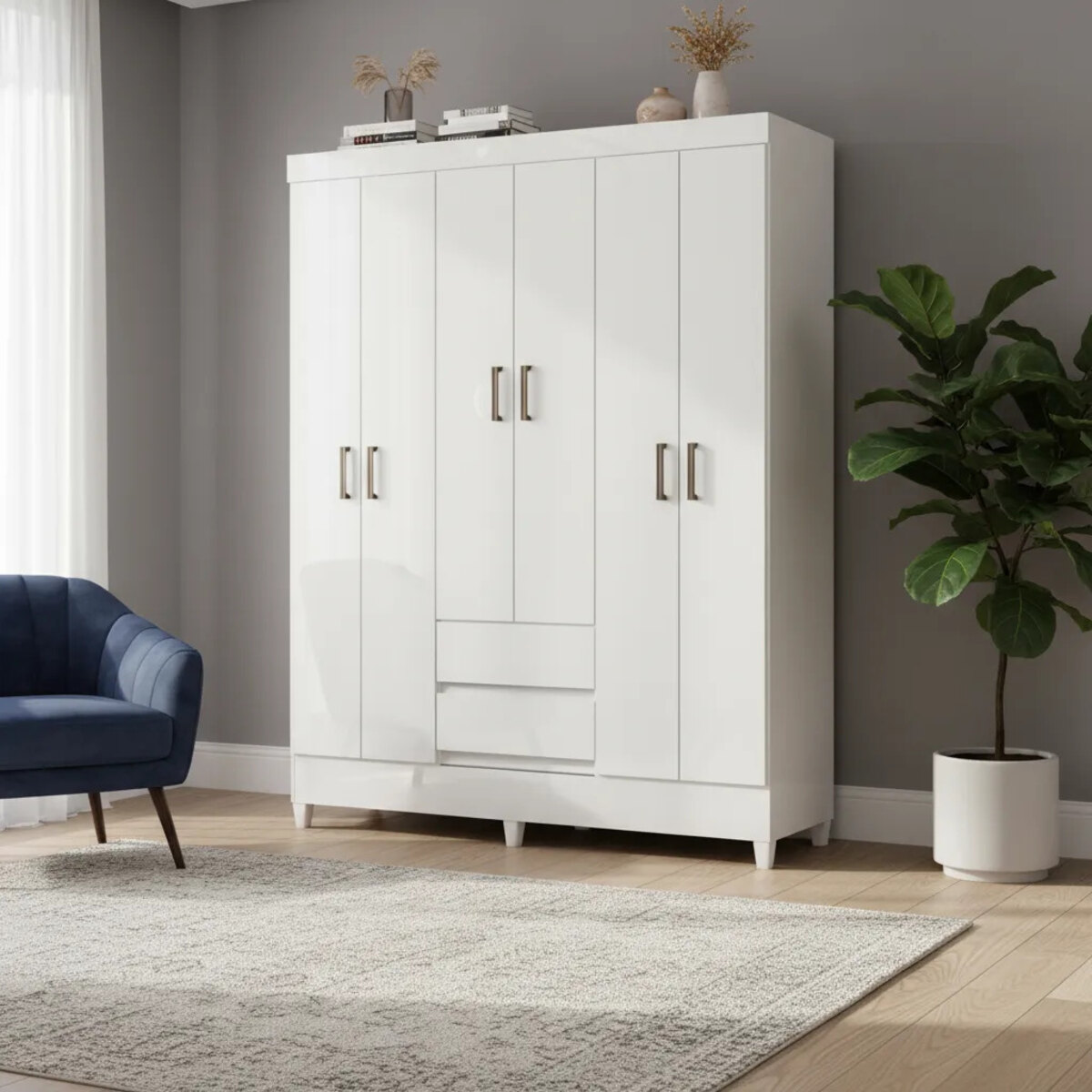 Placard FIT 6.2 BLANCO SANTOS ANDIRÁ 137cm