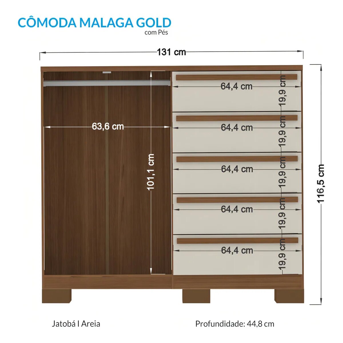 COMODA MALAGA GOLD 2.5 JAT/ARENA