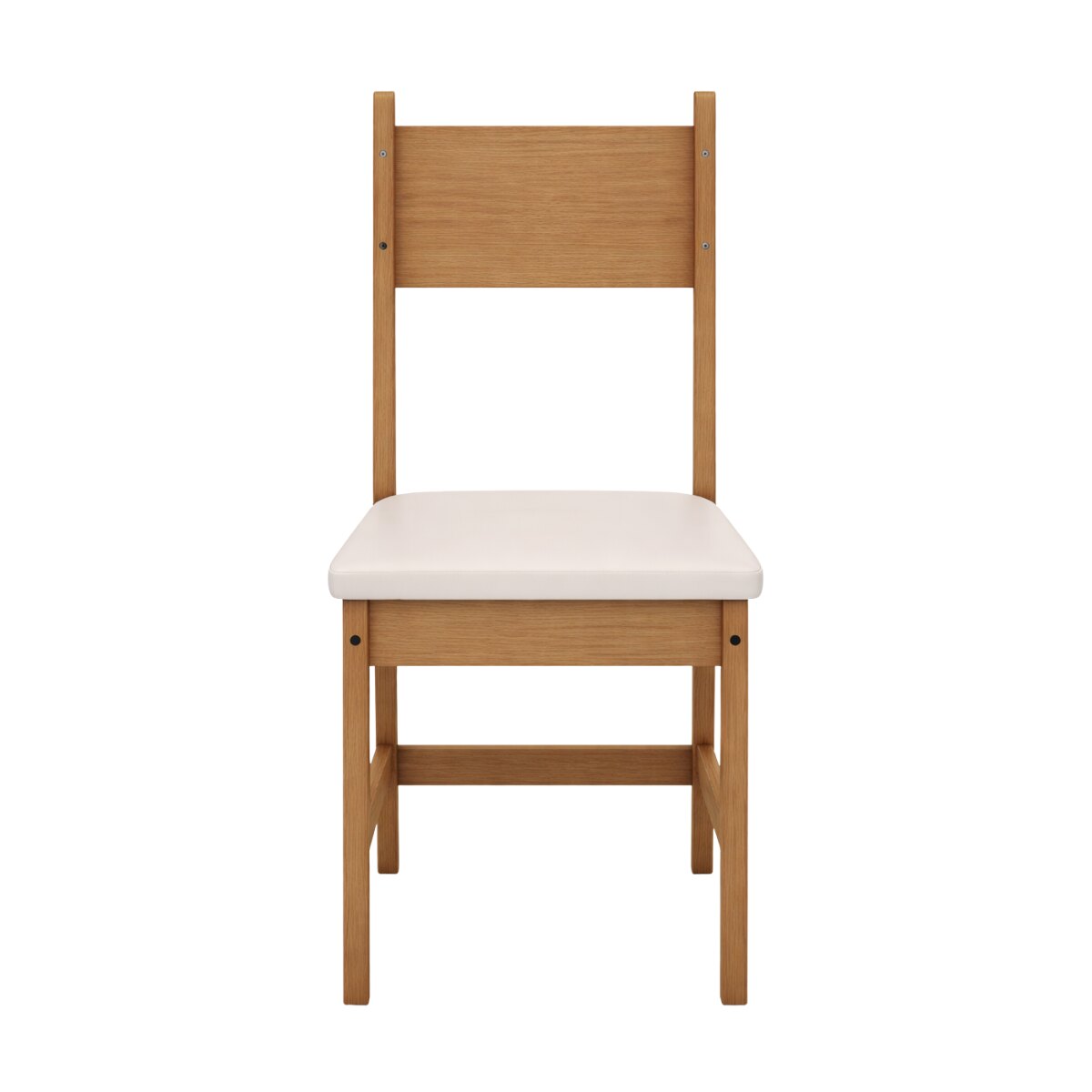 Sillas de Comedor x2 Milano Roble y Beige-4