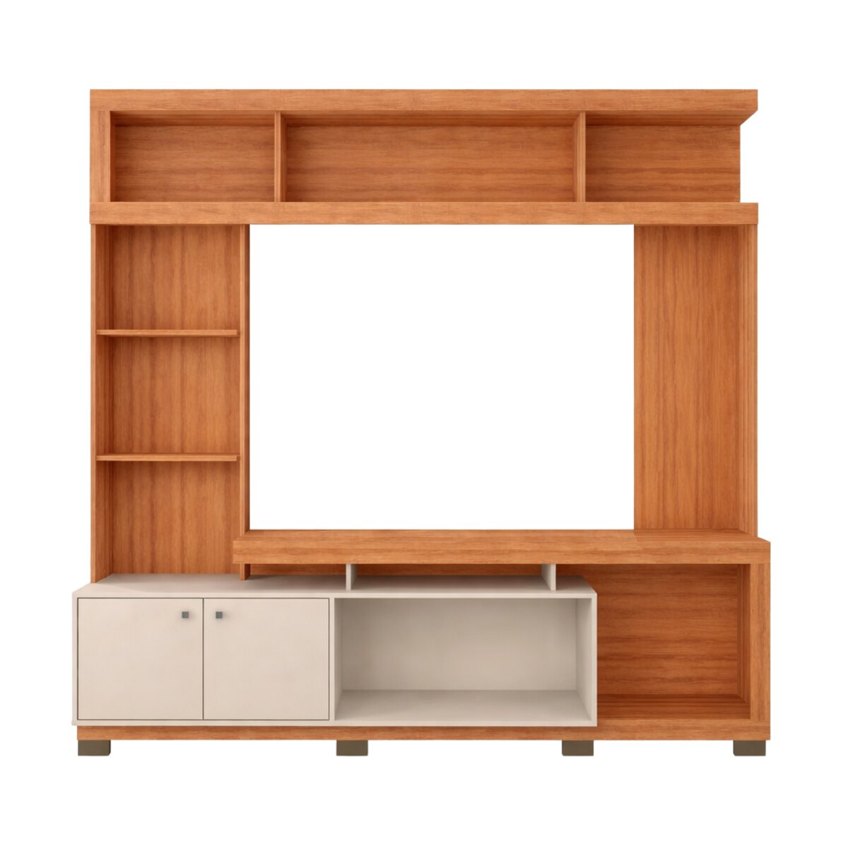 Módulo Rack TV Formosa 2.1 Freijo White-2