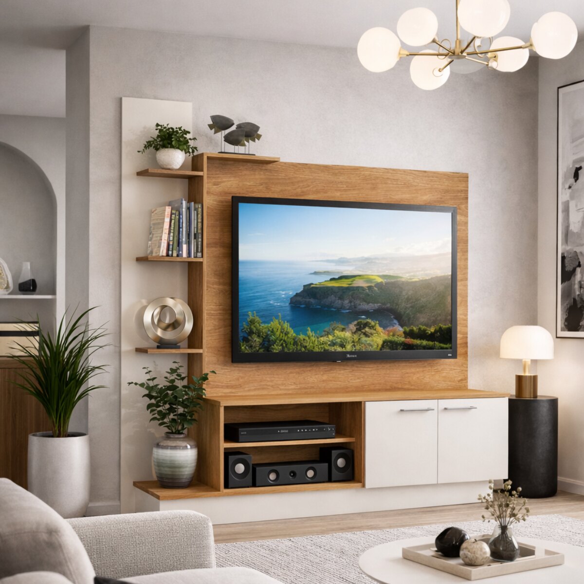 Panel Modular TV Home Theater Fellicci-2