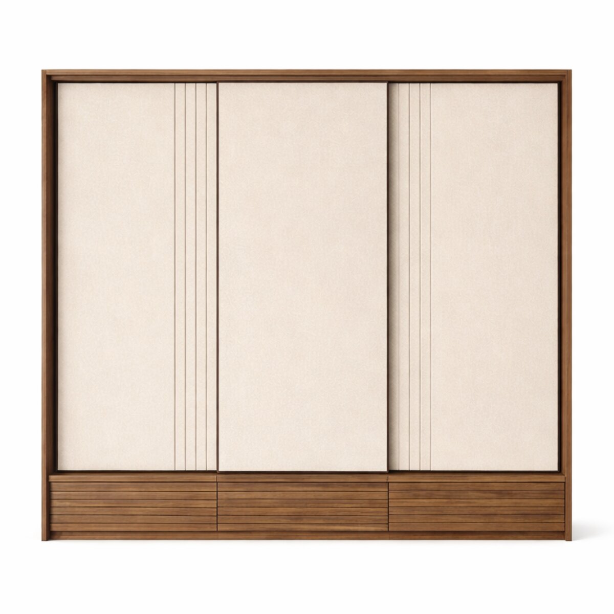 Placard Demócrata Corredizo /jatobá - Arena 3 Puertas-2