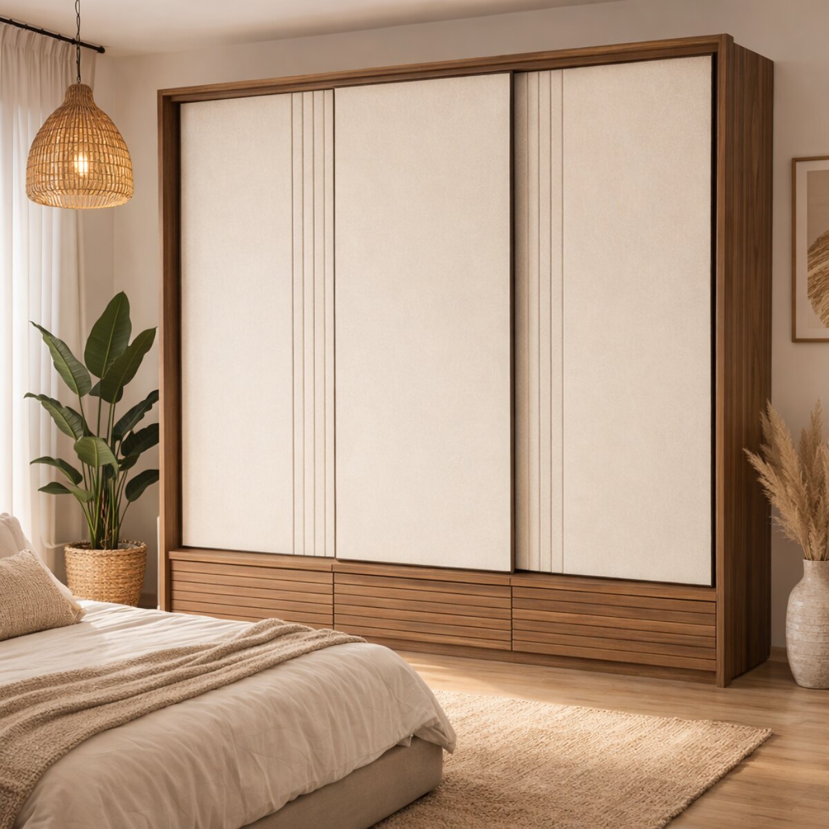 Placard Demócrata Corredizo /jatobá - Arena 3 Puertas-4