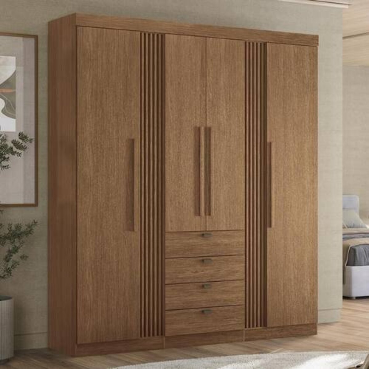 Placard Aurora / Jatobá 4 Puertas-1