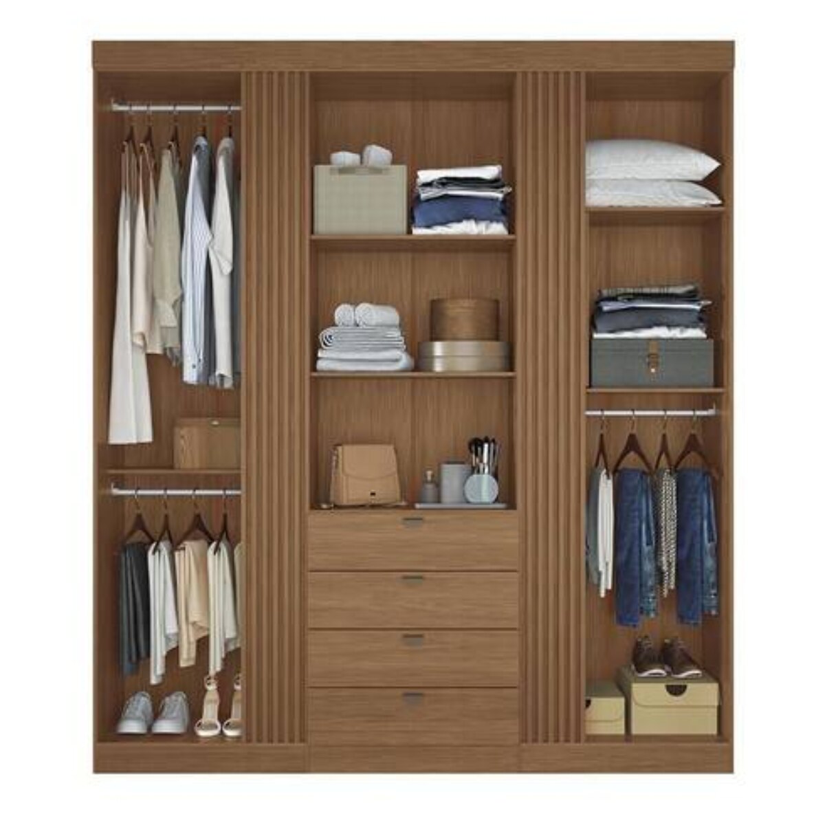 Placard Aurora / Jatobá 4 Puertas-3