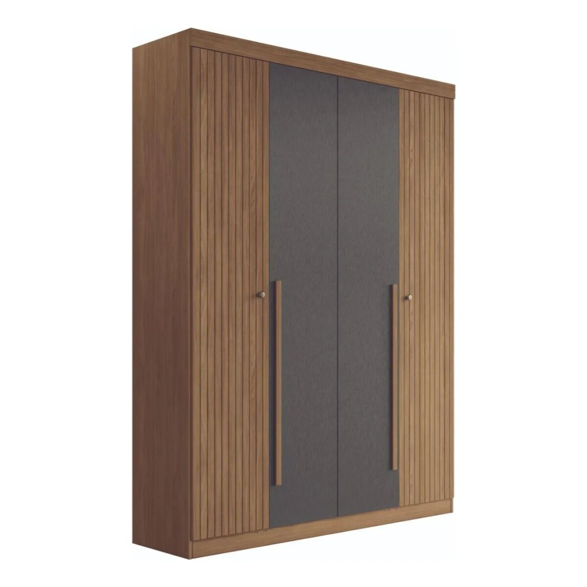 ROPERO BURITI 4 PUERTAS JATOBA/GRAFITO-2