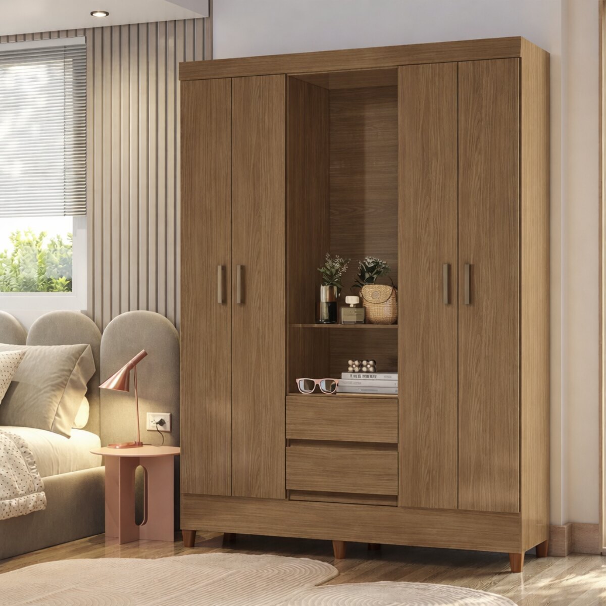 Placard Fit Capelinha / Jatobá 4 Puertas-3