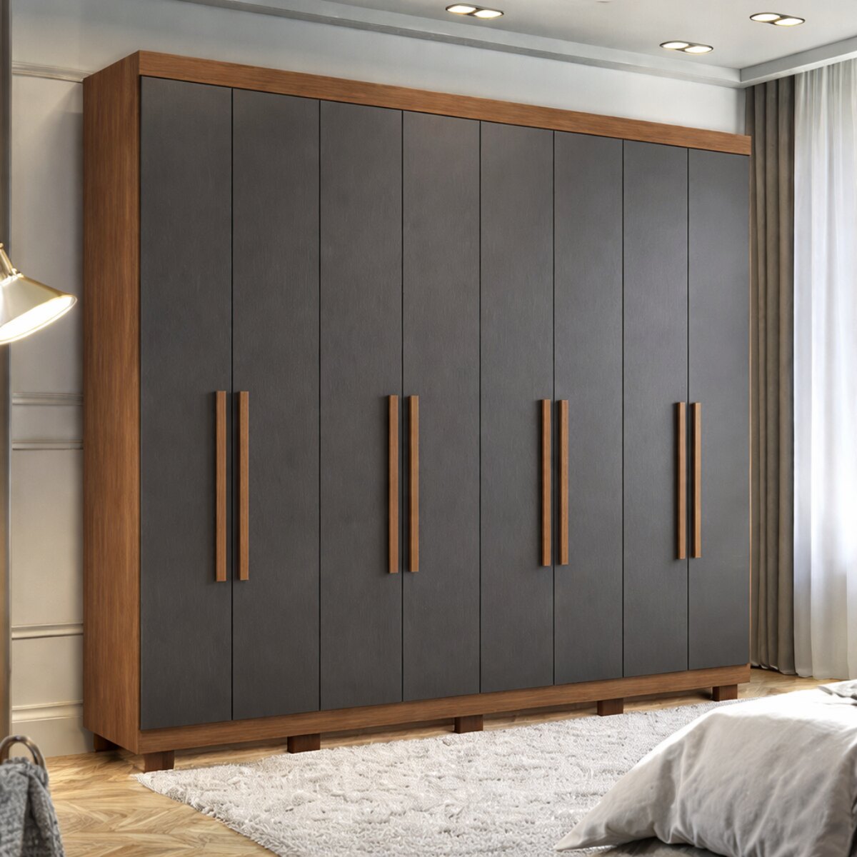 ROPERO MASTER N. 8.4 JATOBÁ/GRAFITO-2