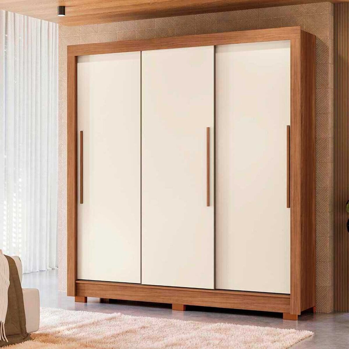 Placard Maringa /Jatobá- Arena 3 puertas corredizas-3