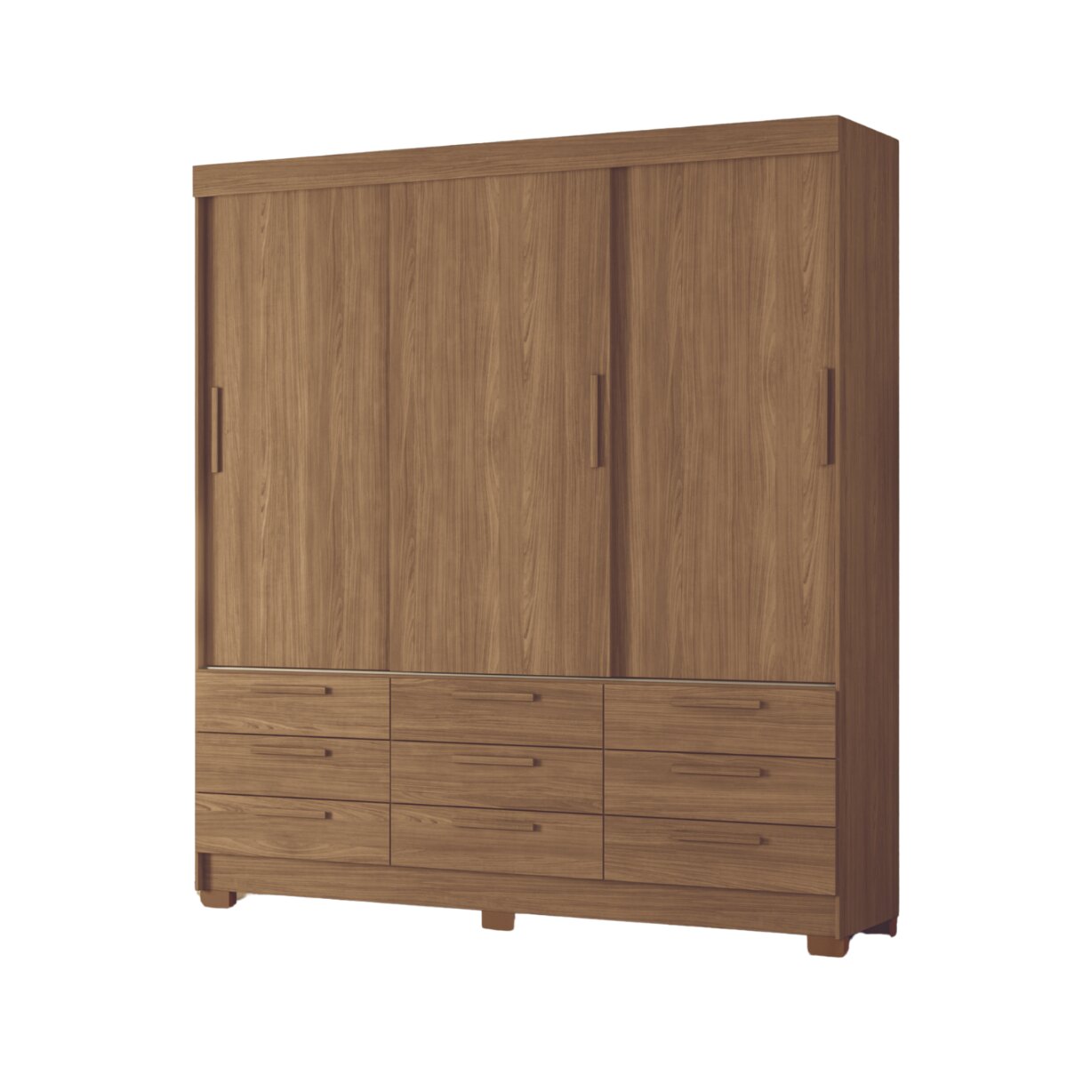 Placard Morretes / jatobá 3 puertas-1