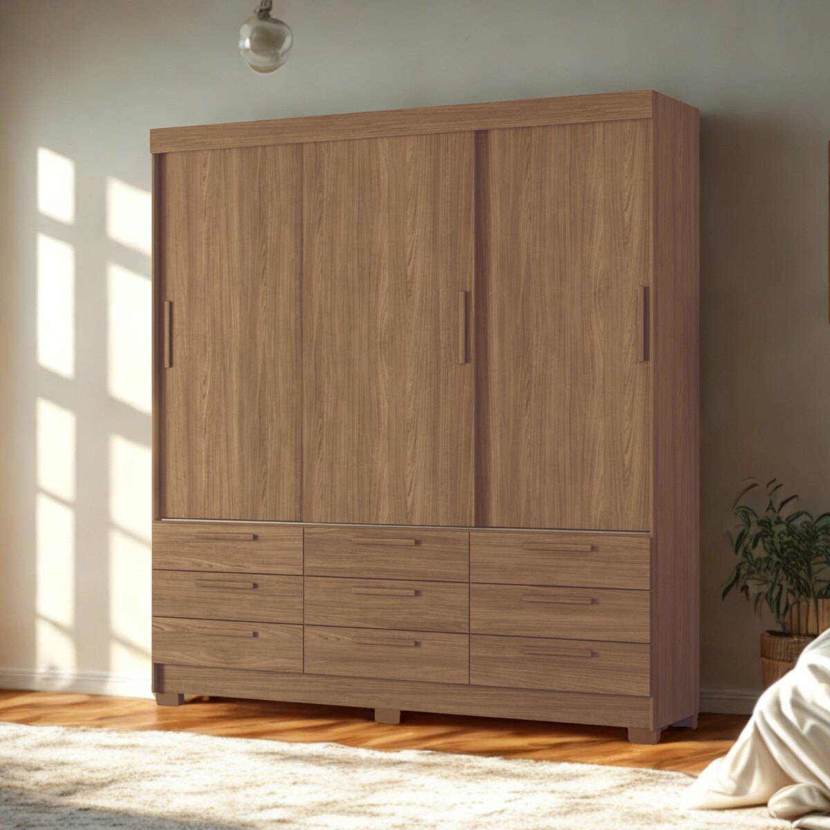 Placard Morretes / jatobá 3 puertas-3