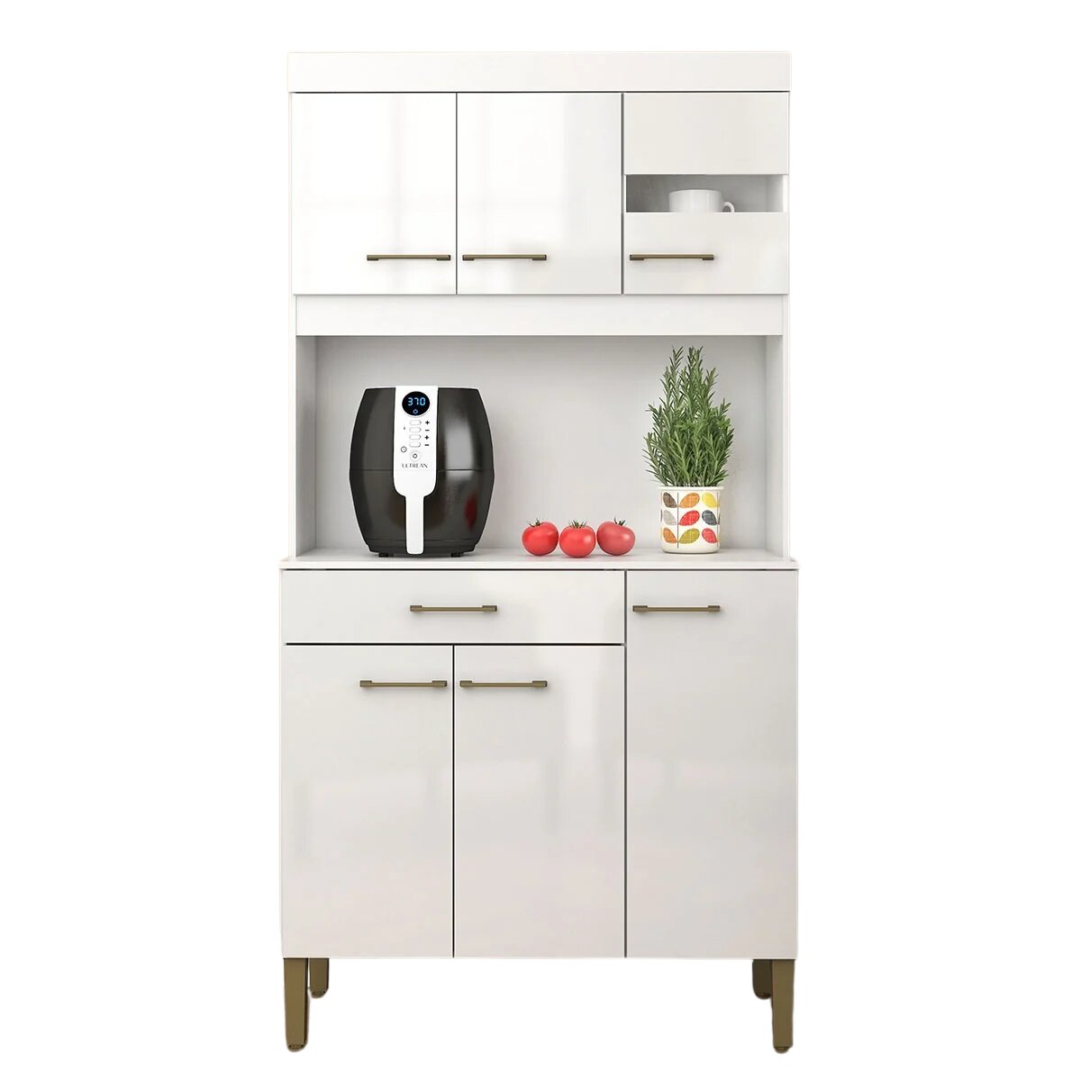 Mueble Modular De Cocina Carla / Blanco-1