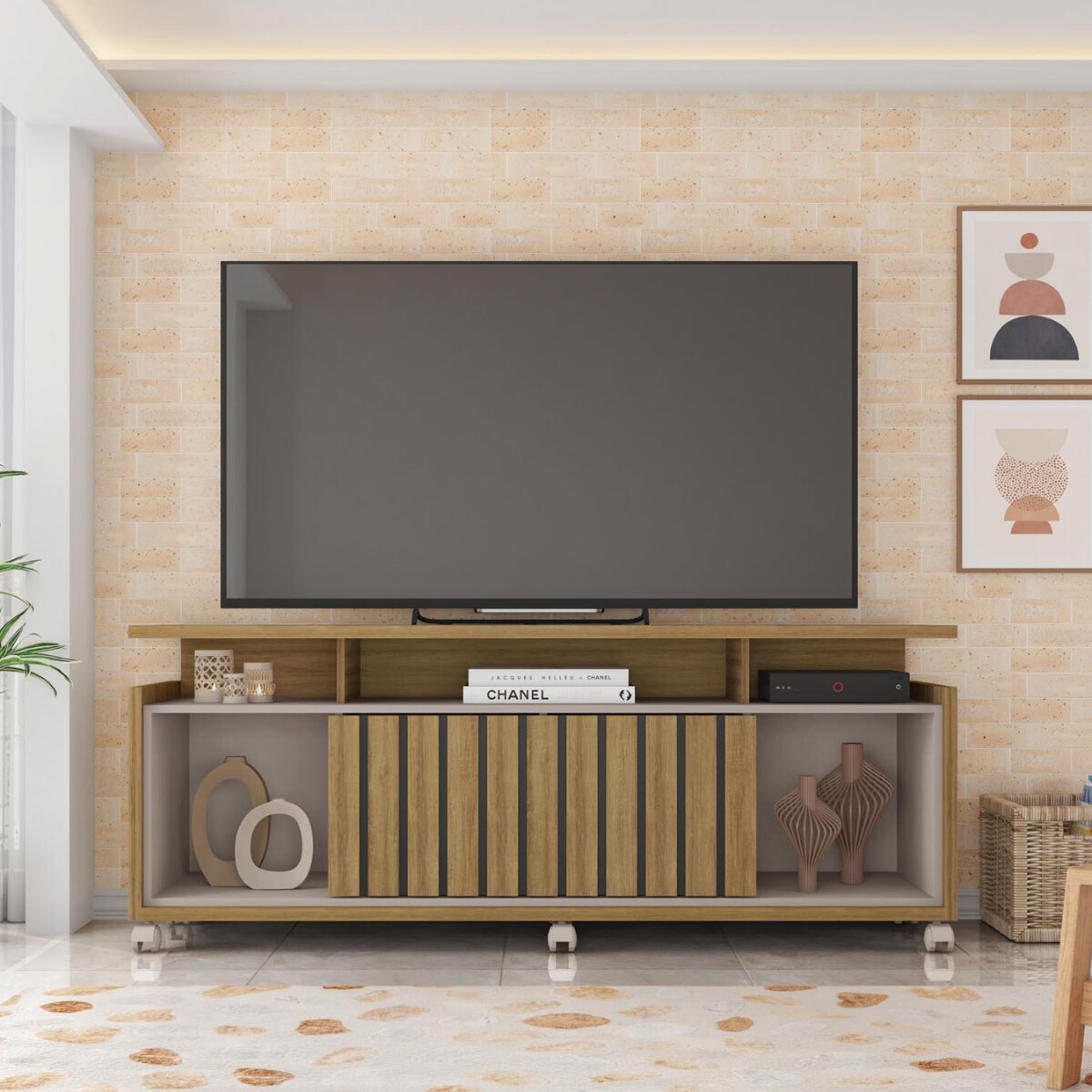 MESA TV OASIS 1.6 OFF WHITE/FREI-2