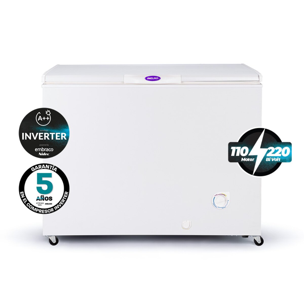 Freezer Inelro Inverter FIH-350 280L-2