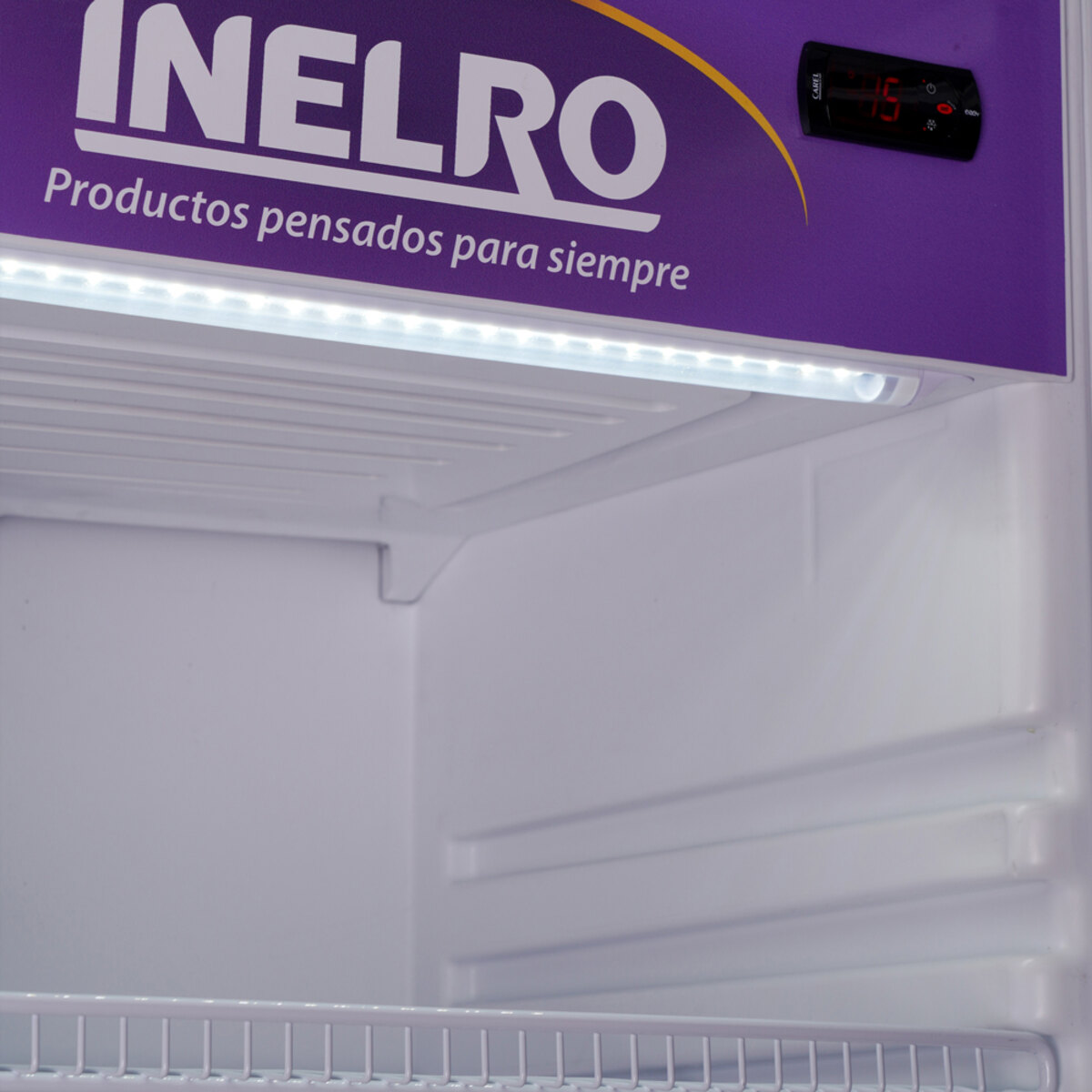 Heladera Exhibidora Inelro MT-14 370L Vertical Blanca-1