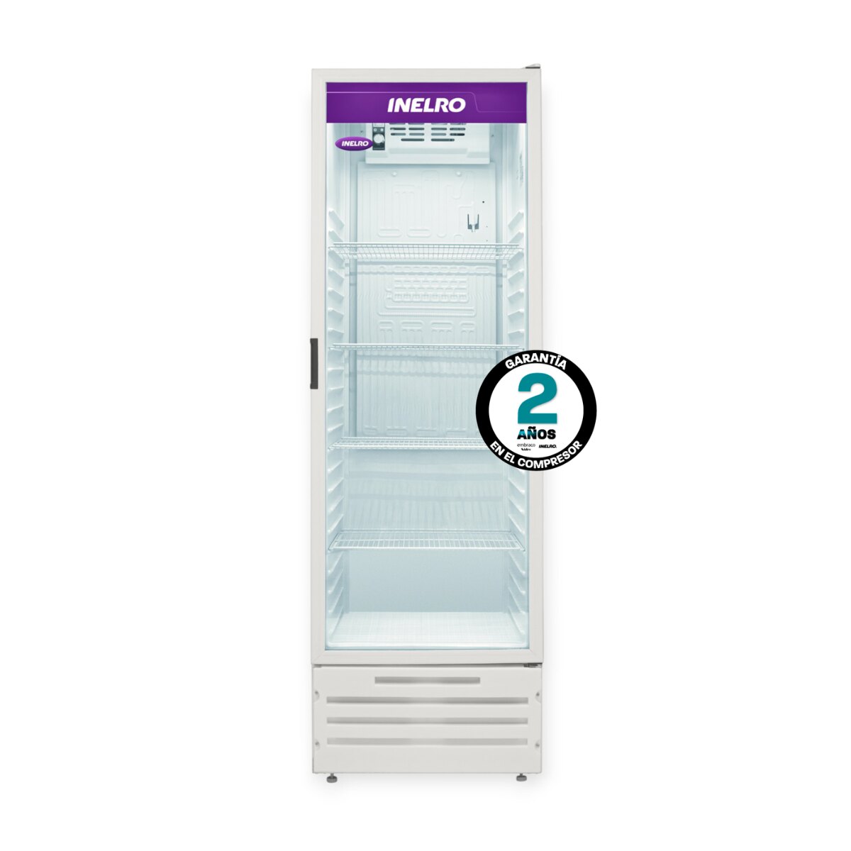 Heladera Exhibidora Inelro MT-450 Vertical 437L Blanca-2