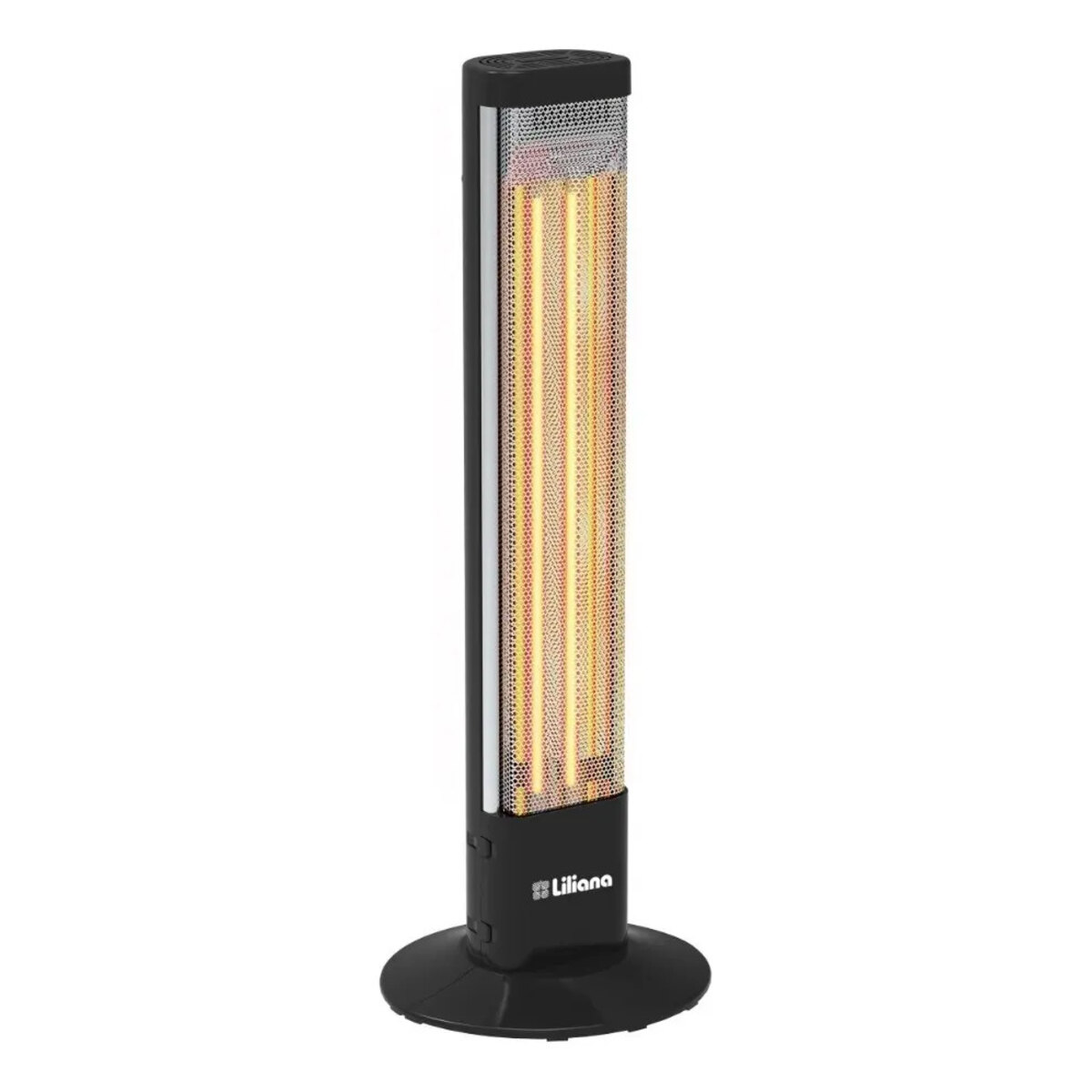 Calefactor Liliana CV027 Infrarrojo 1200W Cuarzo Negro-1