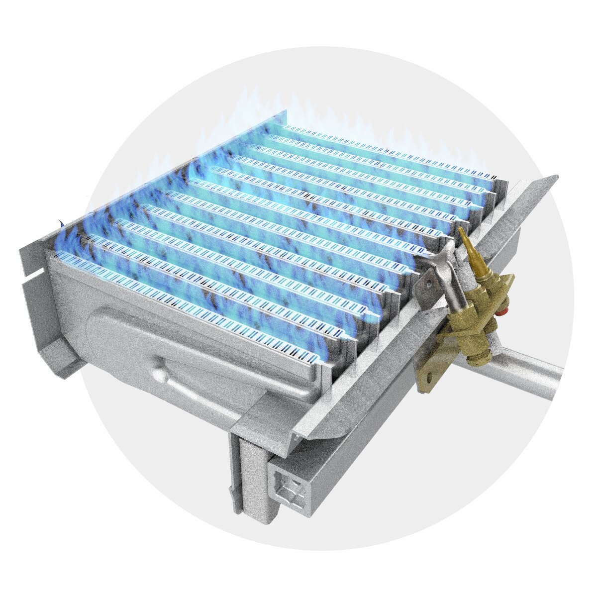 Termotanque Emegé 50 Litros Alta Recuperación Gas Multigas-2