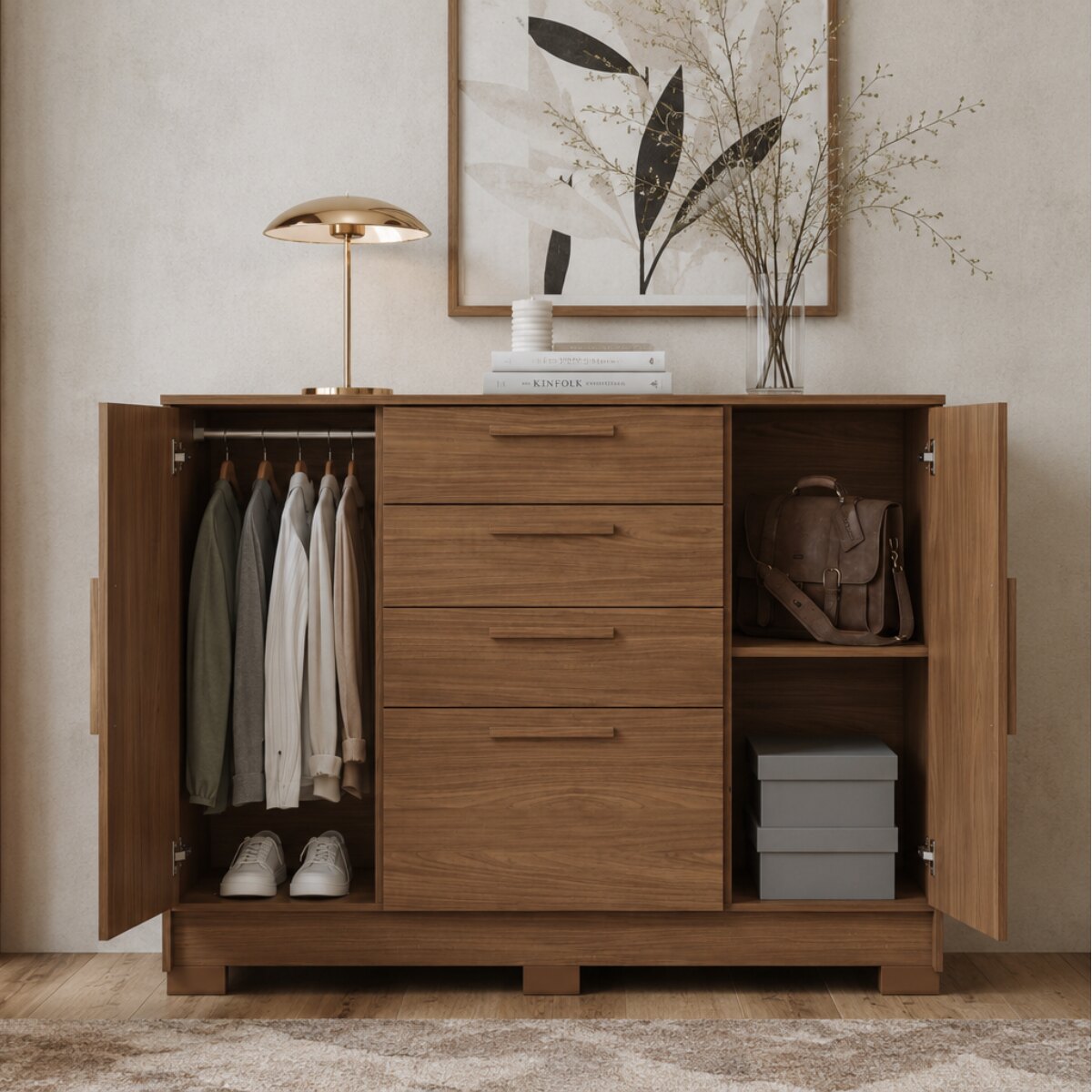 COMODA PINHAIS 2.4 JATOBA/JATOBA Santos Andirá-2