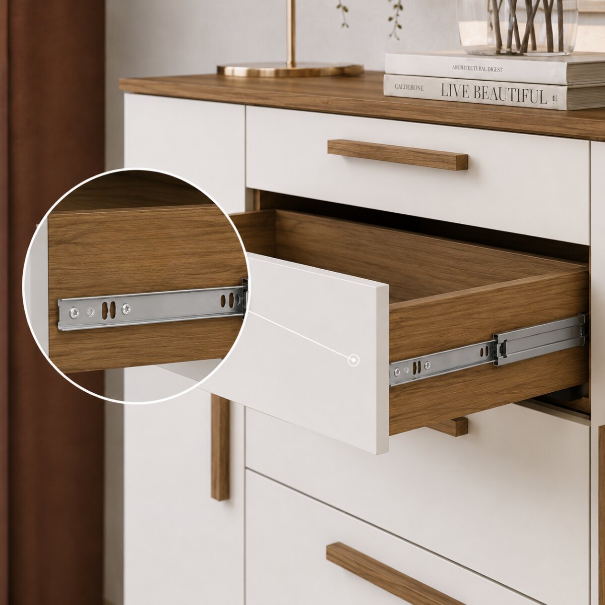 COMODA PINHAIS 2.4 JATOBA/ARENA Santos Andira-4
