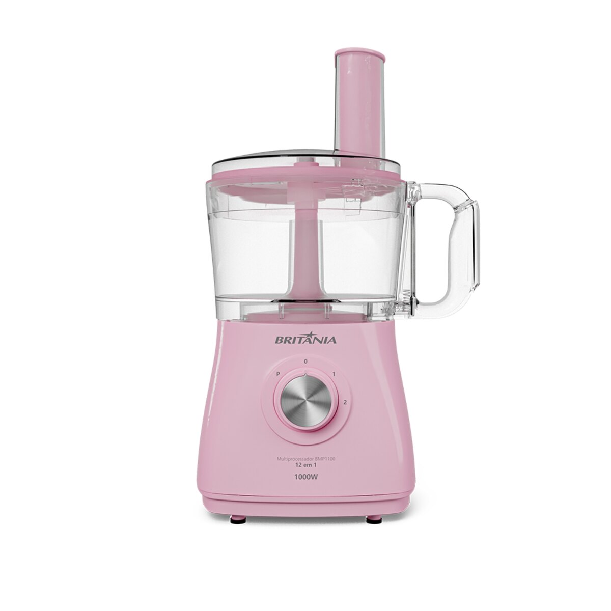 Multiprocesadora Britânia BMP1100RS 12 En 1 1000W Rosa-1