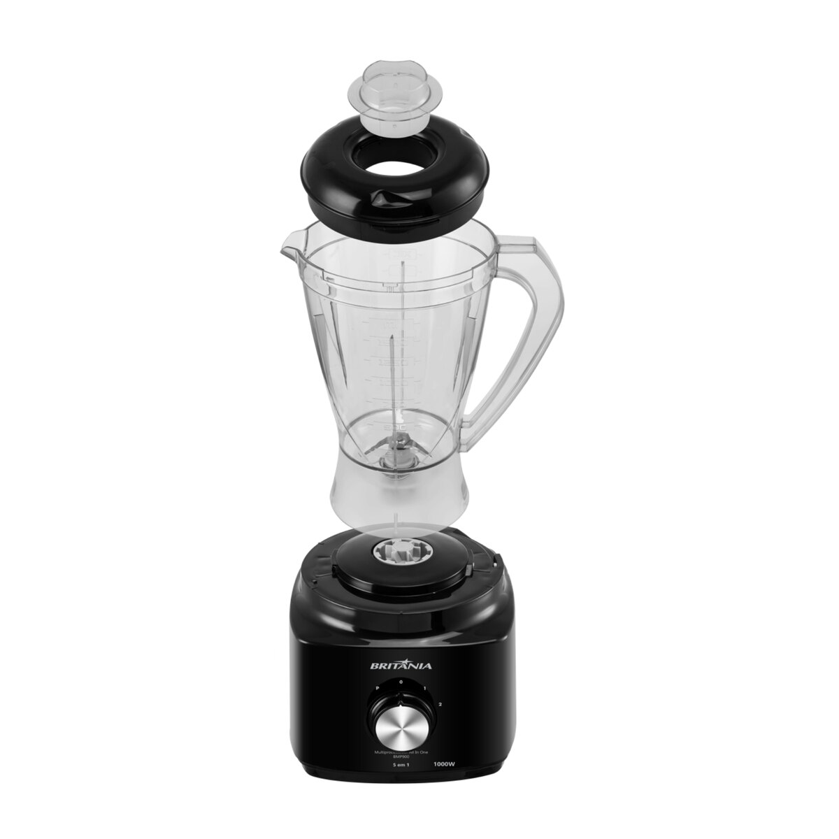 Multiprocesadora Britânia BMP900P 5 En 1 1000W Negra-3
