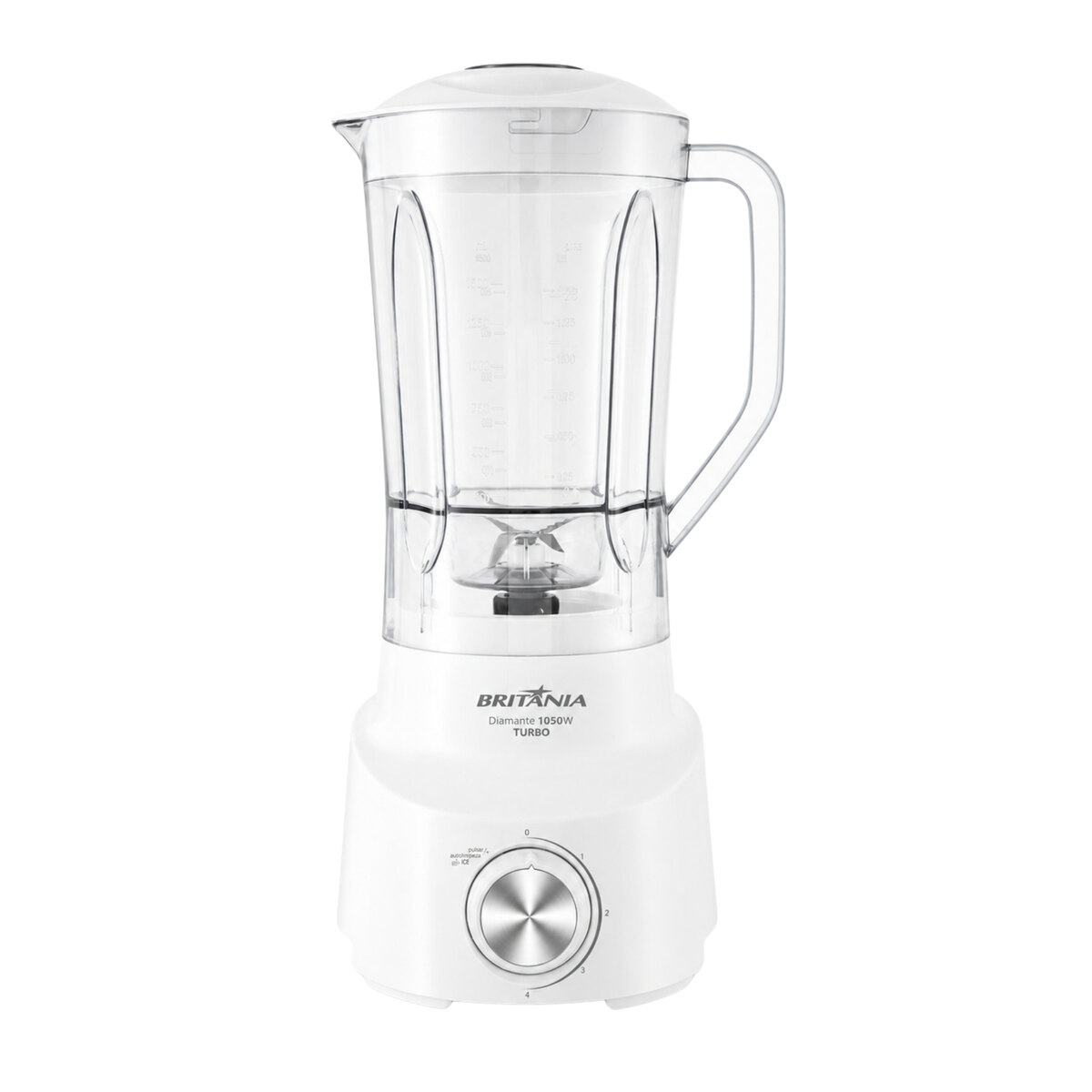 Licuadora Britânia Diamante 800 1050W 2,6L Blanca-1