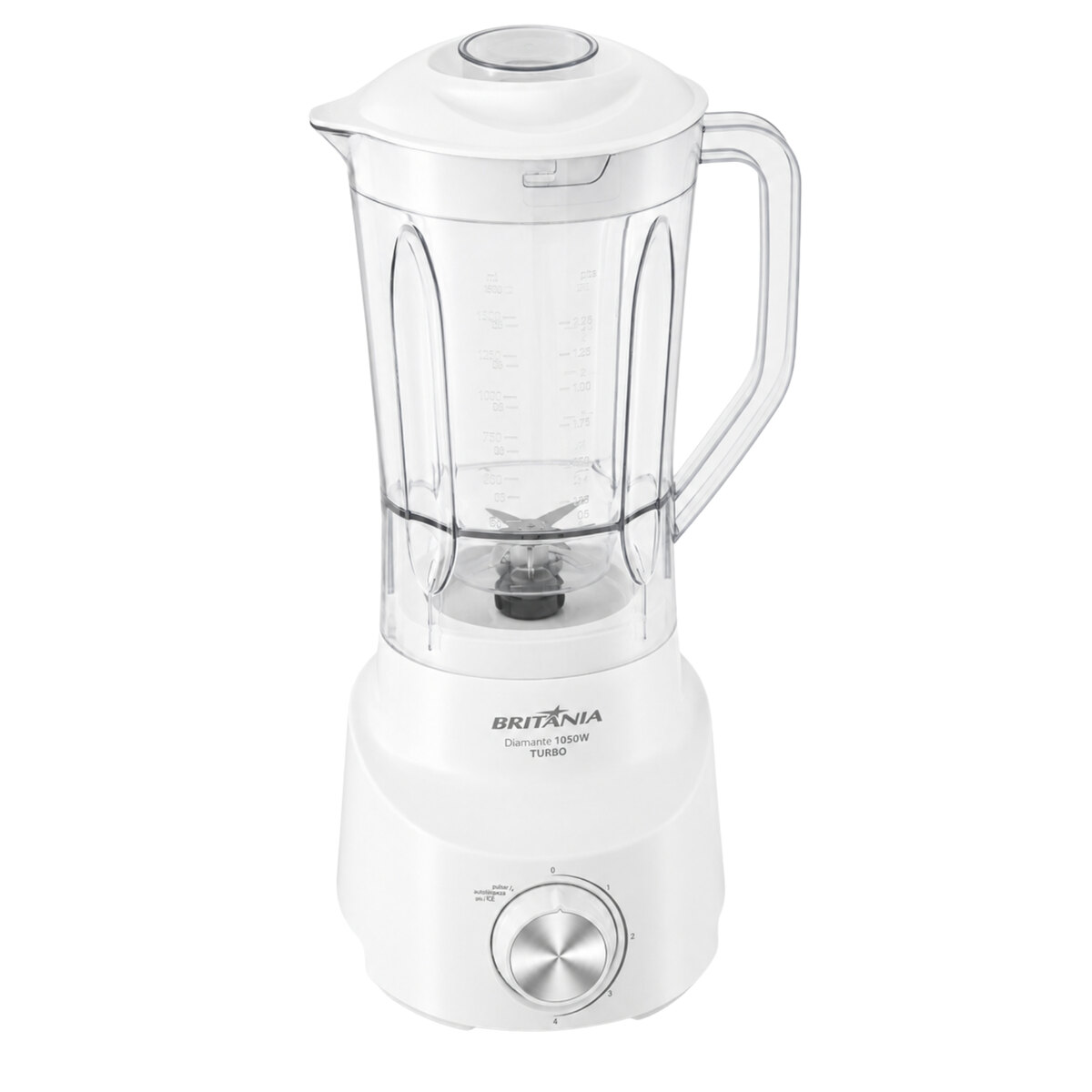 Licuadora Britânia Diamante 800 1050W 2,6L Blanca-2