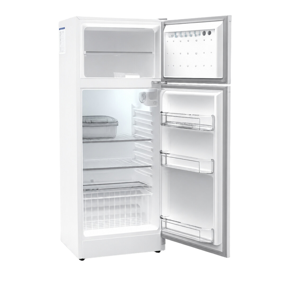 Heladera Bambi 2F1200 237L Cíclica Con Freezer Blanca-2