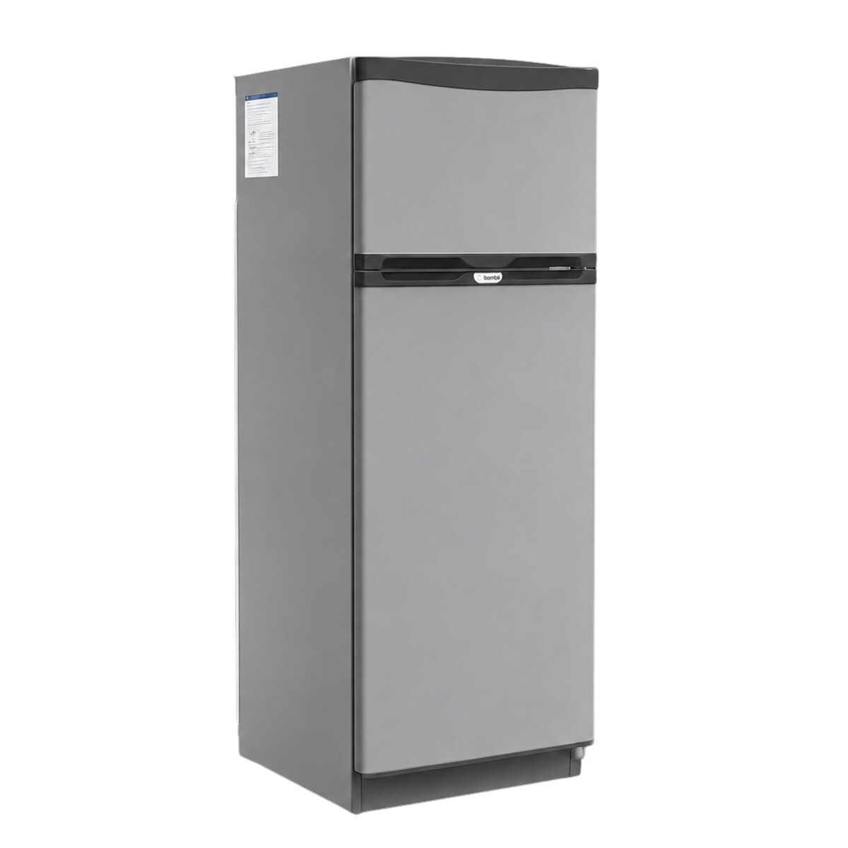 Heladera Bambi 2F1600 Auto Defrost 328L Freezer Plata-1