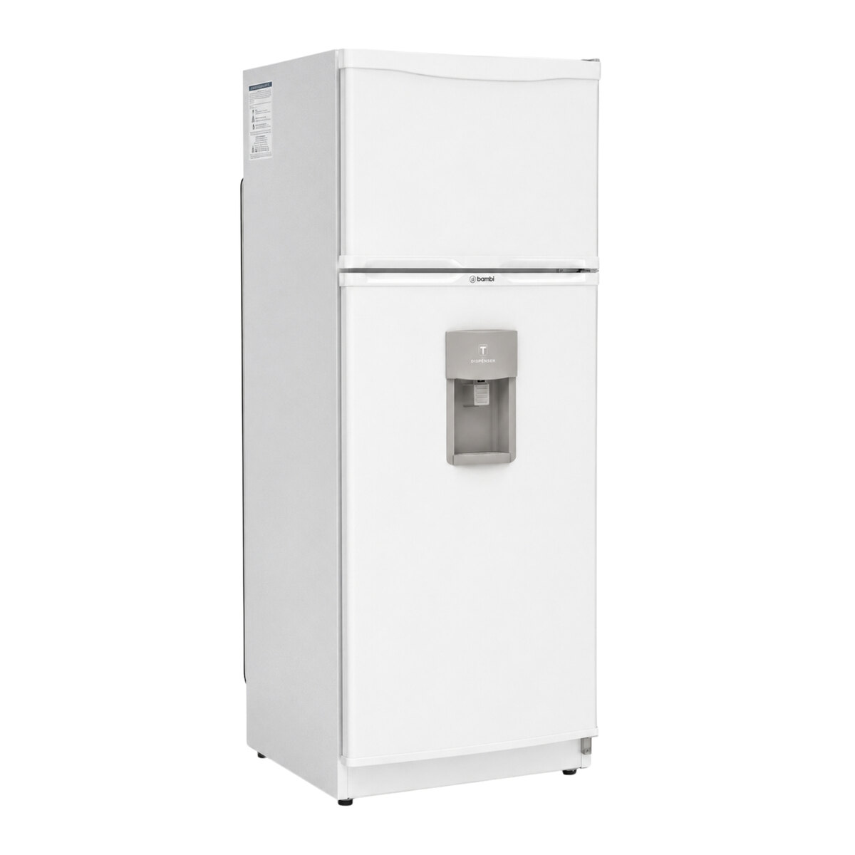 Heladera Bambi 2F1600BDa 328L Dispenser Blanca-1