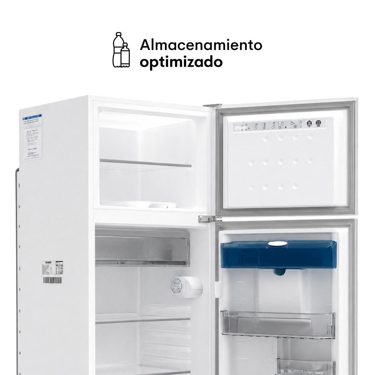 Heladera Bambi 2F1600BDa 328L Dispenser Blanca-4