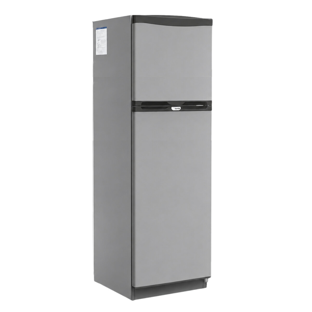 Heladera Bambi 2F1800Pa 386L Auto Defrost Freezer Plata-1