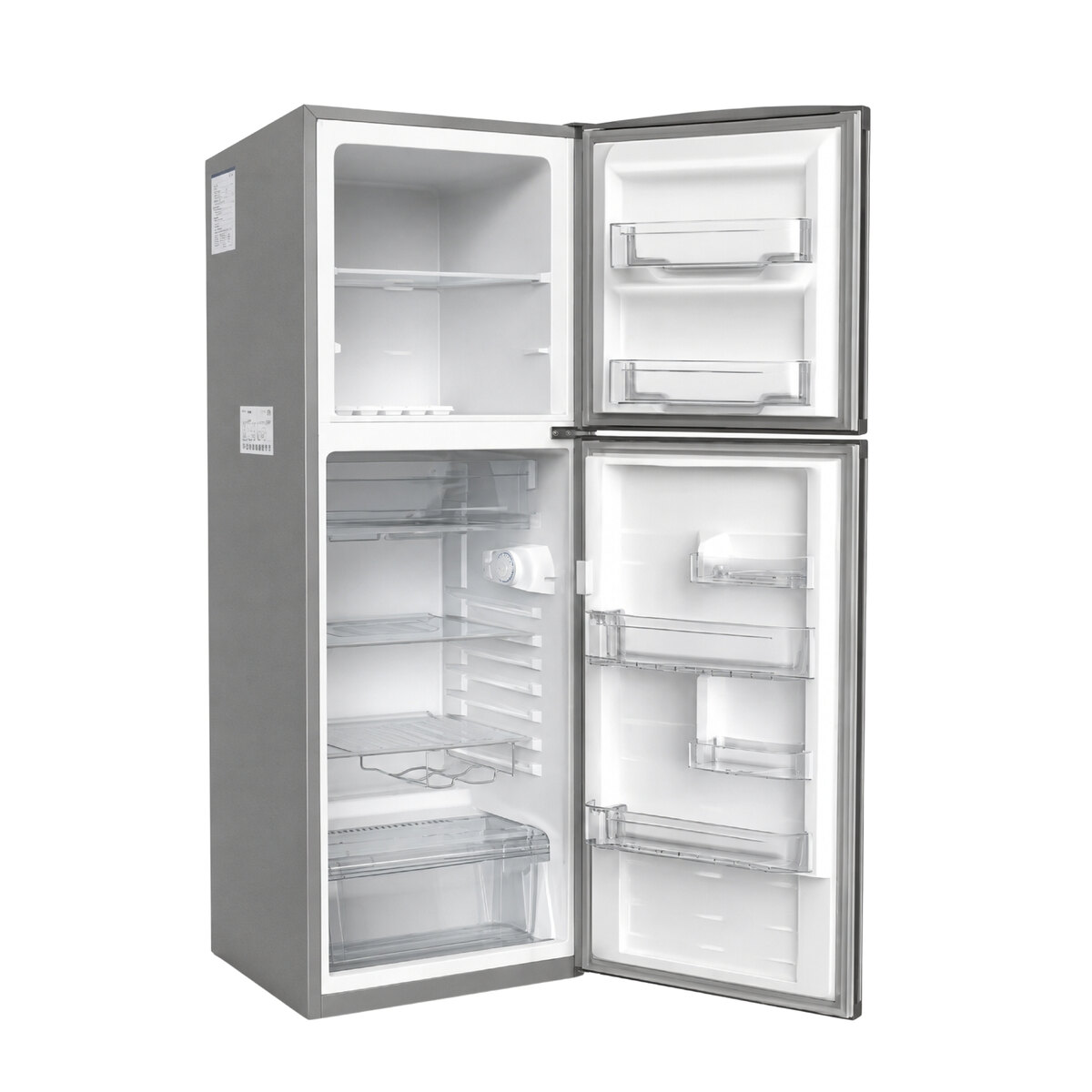 Heladera Bambi 2F1800Pa 386L Auto Defrost Freezer Plata-2