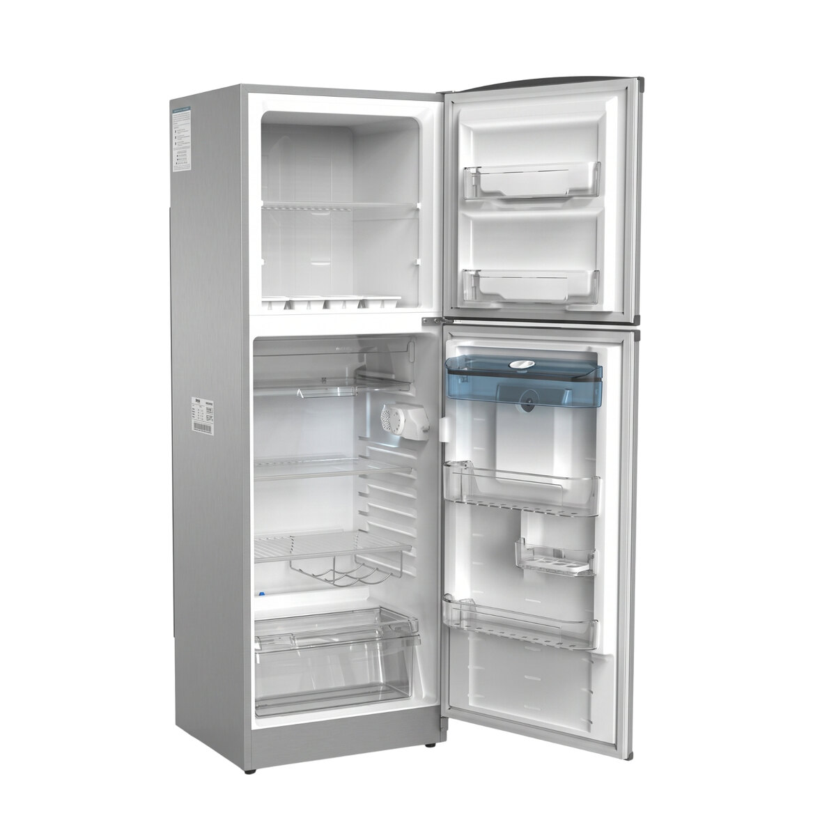 Heladera Bambi 2F1800PDa 386L Dispenser Plata-2
