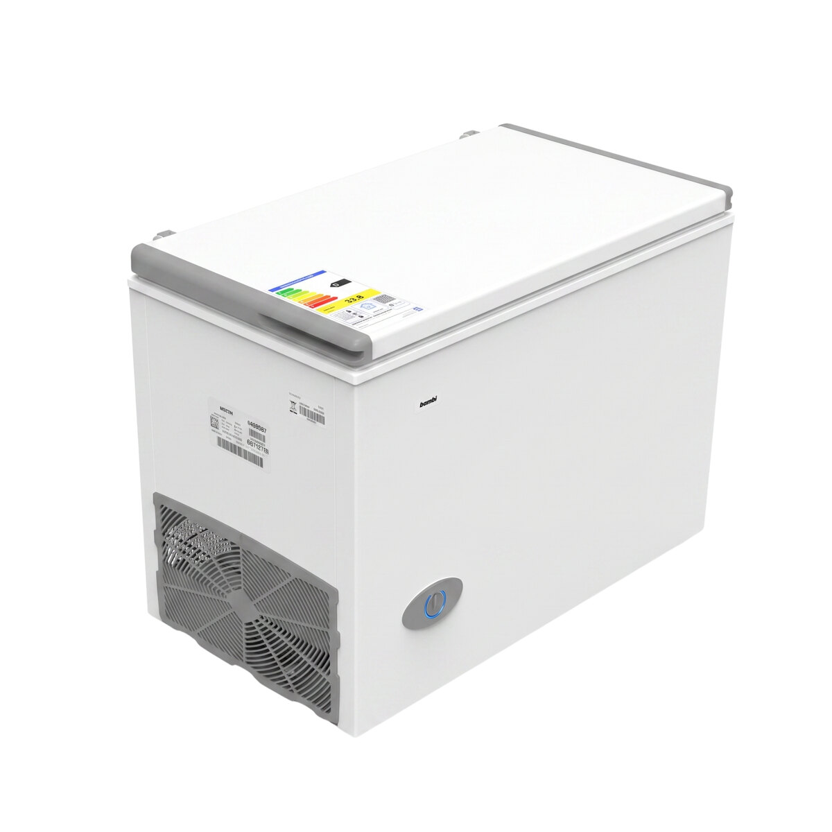 Freezer Horizontal Bambi FH3300BPa 290L Blanco-1