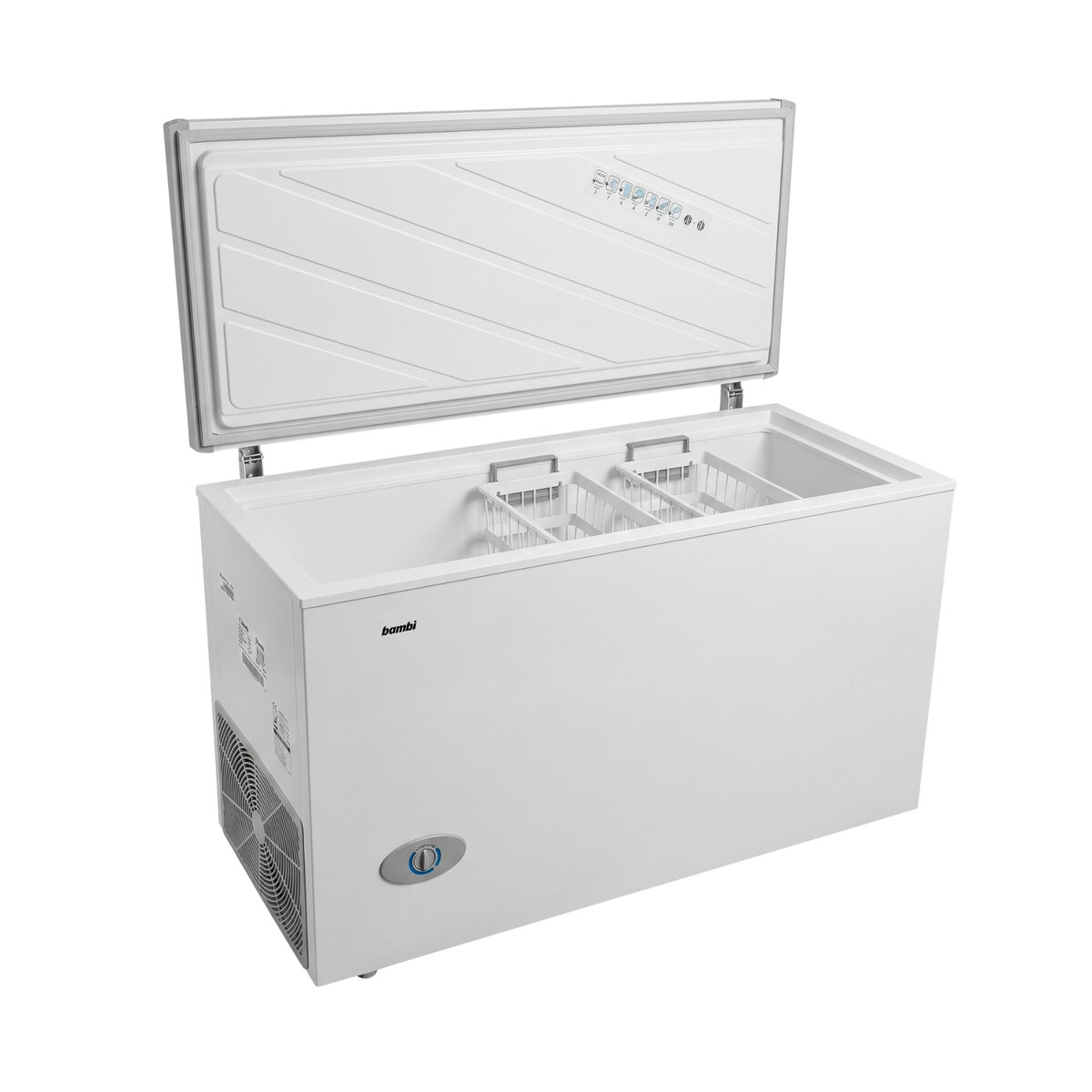 Freezer Horizontal Bambi FH4100BPa 360L 3 En 1 Blanco-2