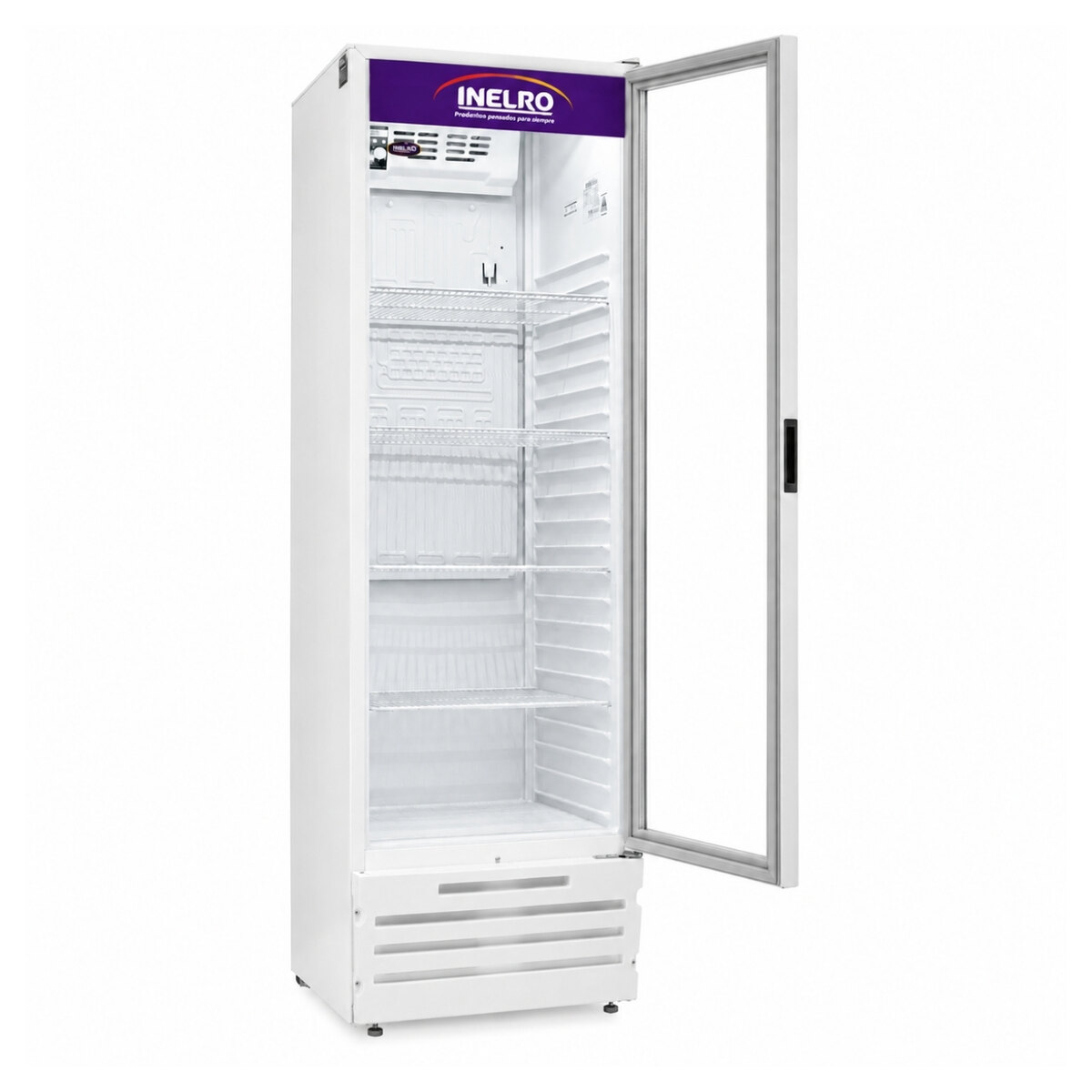 Heladera Exhibidora Inelro MT-450 437L Vertical Blanca-2