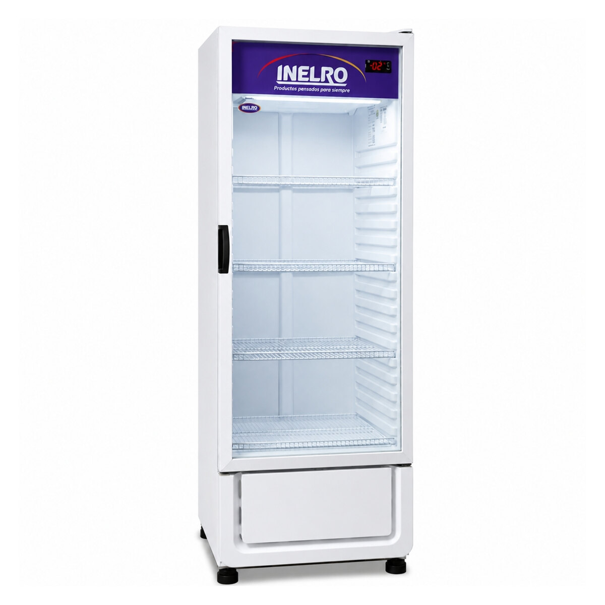 Heladera Exhibidora Inelro MT-14 370L Vertical Blanca-2