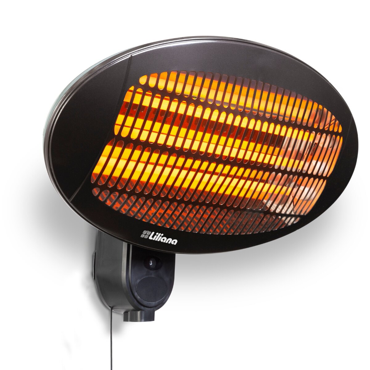 Calefactor Liliana CIPIE2000 Infrarrojo Pie Pared 2000W-1